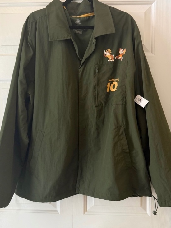 Disney Jackets & Blazers - RunDisney Chip and Dale 10k Running Jacket NWT 2026 Disney Marathon Size 2X